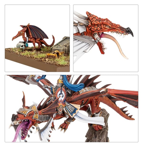 Miniatyrbild 3 av 5: Games Workshop Lord on Dragon
