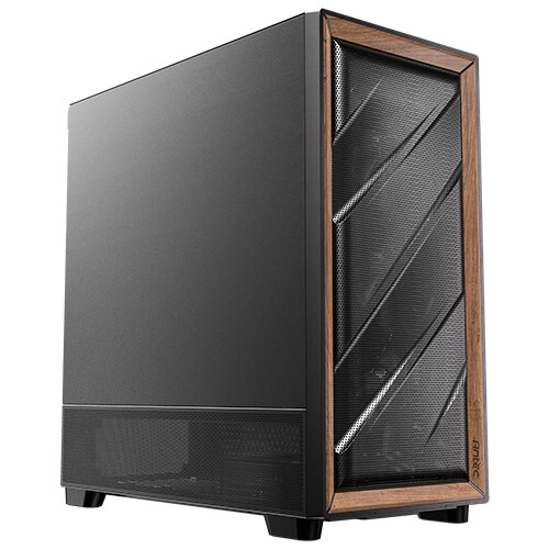 Antec FLUX SE Midi Tower Musta, Puu