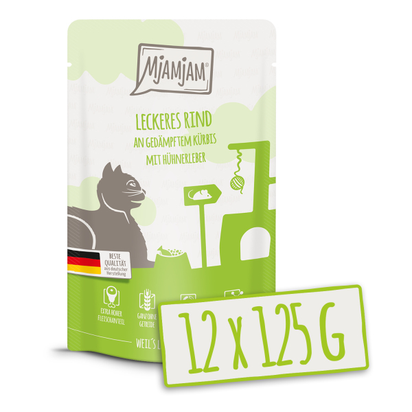 MjAMjAM 4260512870720 våtfoder till katt 125 g