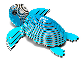 Eugy Turtle 3D puslespil 7 stk Dyr