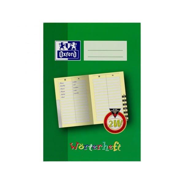 Oxford 100059868 blok og notesblok A5 Grøn