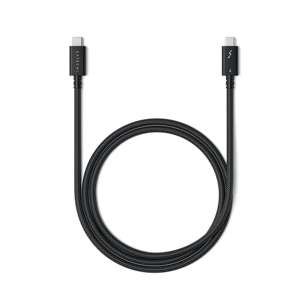 Miniatyrbillede 1 af 4: Satechi ST-YTB100K Thunderbolt kabel 1 m 40 Gbit/sek. Sort