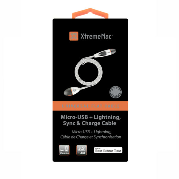 XtremeMac XCL-UNC-13 USB-kabel USB 3.2 Gen 1 (3.1 Gen 1) 1,1 m USB A Hvid
