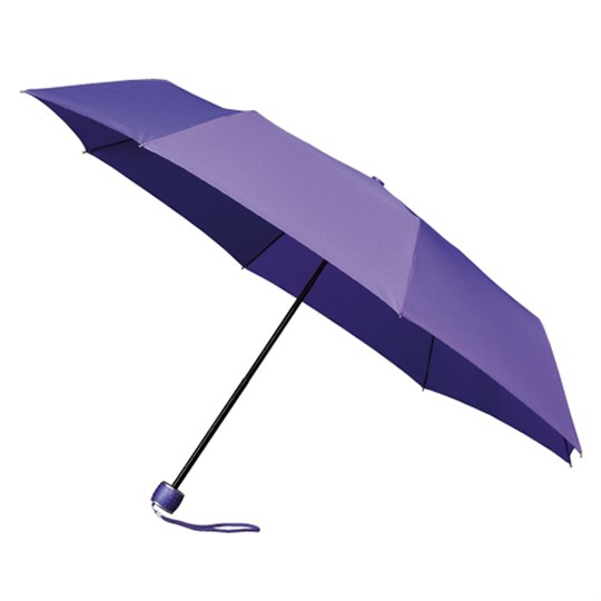 Miniatyrbillede 2 af 3: IMPLIVA LGF-202 Violet Glasfiber Polyester Kompakt Paraply