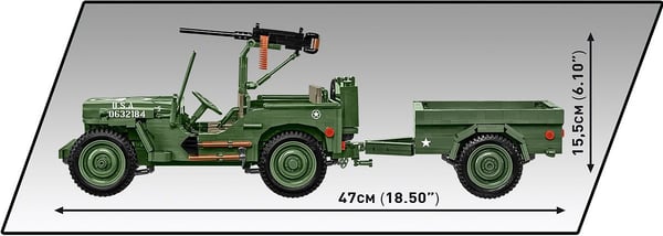 Executive Edition Willys MB & Släpvagn
