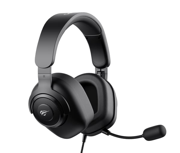 Miniatyrbillede 5 af 6: Havit H2230D Kablolu Kulaklık - Siyah Headset Kabel & trådløs I ørerne Spil Sort