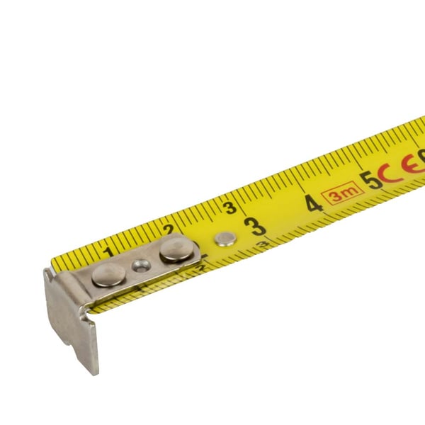 Miniatyrbillede 4 af 6: JBM 53025 målebånd 3 m Plast Sort, Grøn