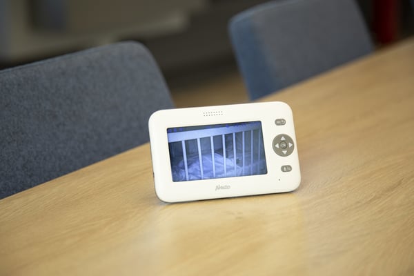 Pikkukuva 7 / 14: Alecto DVM-140 videoitkuhälytin Antrasiitti, Valkoinen