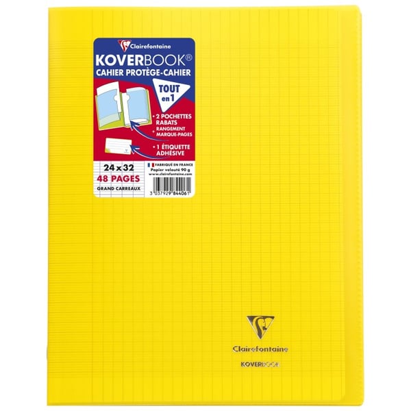 Miniatyrbillede 1 af 5: Clairefontaine 984406C blok og notesblok 24 ark
