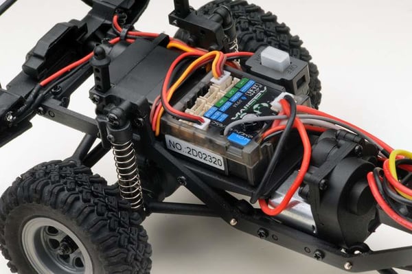 Absima 2410127-YW Radio-kontrolleret (RC) model Firhjulstrækker Elektrisk motor 1:24