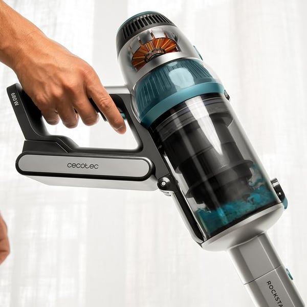 Cecotec 05763 dammsugare 0,6 l Trummdammsugare Torr 680 W Utan påse