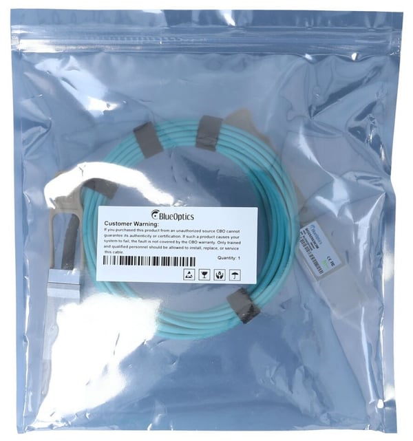 BlueOptics 00YL658-BO InfiniBand og fiberoptisk kabel 7 m QSFP Orange