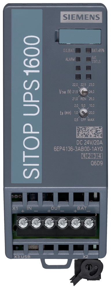 Miniatyrbild 4 av 4: Siemens 6EP4136-3AB00-1AY0 strömskydd (UPS)