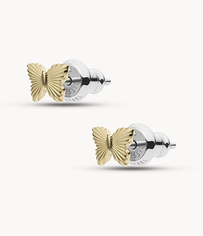 Fossil JF03565710 ørering Rustfrit stål Guld