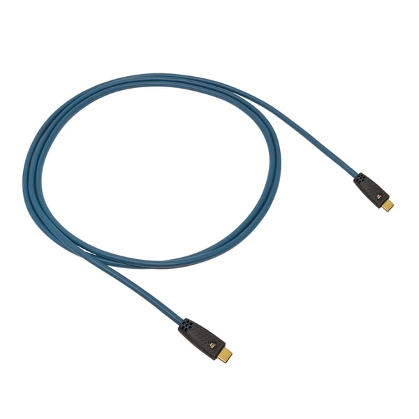 Miniatyrbild 3 av 5: OEHLBACH D1C9565 USB-kablar USB 3.2 Gen 2 (3.1 Gen 2) 0,5 m USB C 40 Gbit/s 240 W Blå, Svart