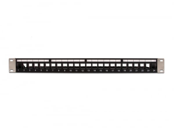 Miniatyrbillede 2 af 4: DeLOCK 66865 patch panel 1U