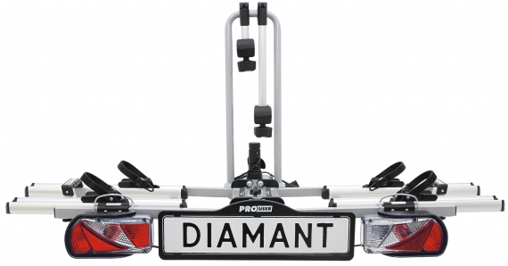 Miniatyrbillede 1 af 8: Pro-User Diamant Cykelholder Sølv