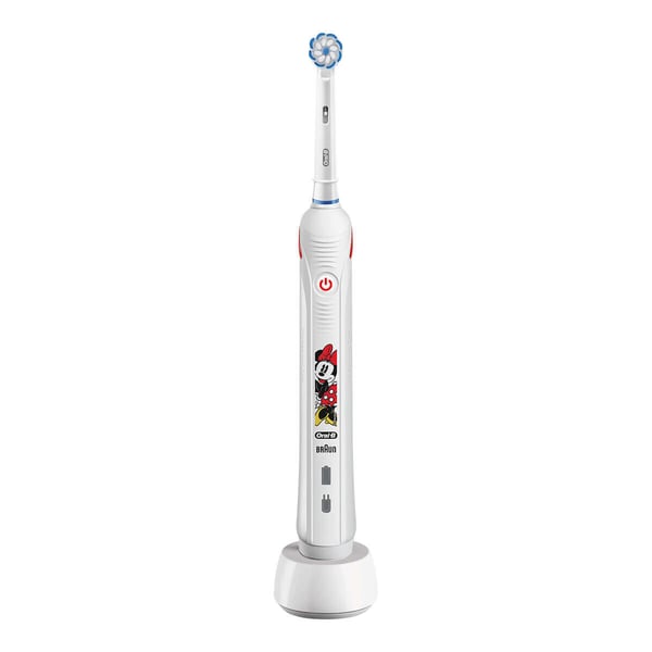 Oral-B PRO Pro2 Junior Minnie Barn Roterende, pulserende tandbørste Hvid