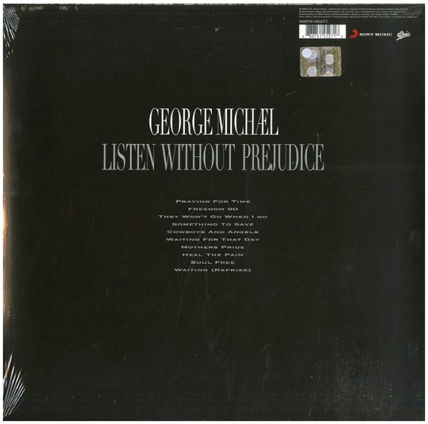 Sony Music George Michael - Listen Without Prejudice (MTV Unplugged), LP Vinyyli Pop 30 cm