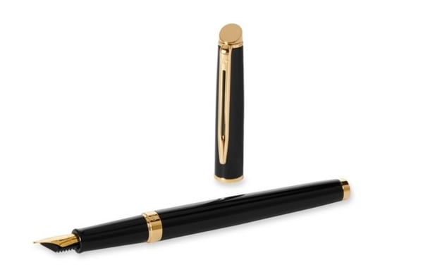 Waterman Hémisphère reservoarpennor Svart, Guld 1 styck