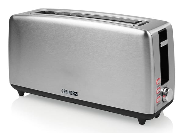 Princess 142405 6 2 skive(r) 1000 W Rustfrit stål