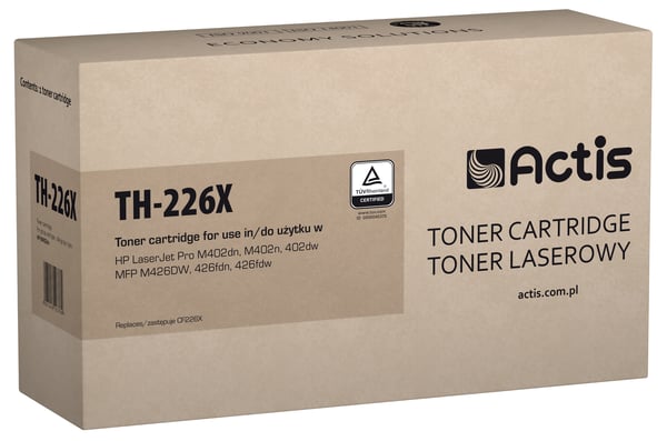 Actis TH-226X värikasetti 1 kpl Yhteensopiva Musta