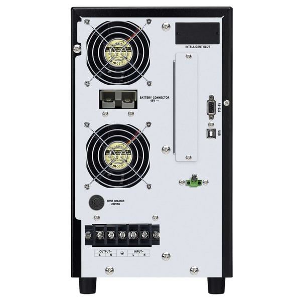 Miniatyrbild 3 av 3: PowerWalker VFI 5000 EVS strömskydd (UPS) Dubbelkonvertering (Online) 5 kVA 5000 W