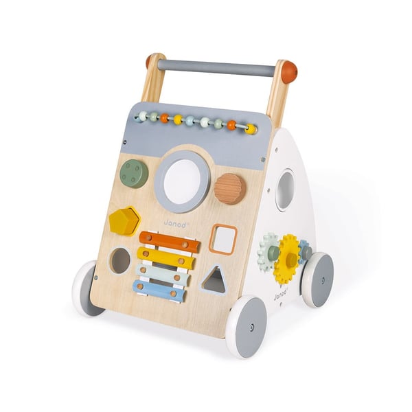 Pikkukuva 2 / 15: JANOD Sweet Cocoon Wooden Multi-Activity Trolley