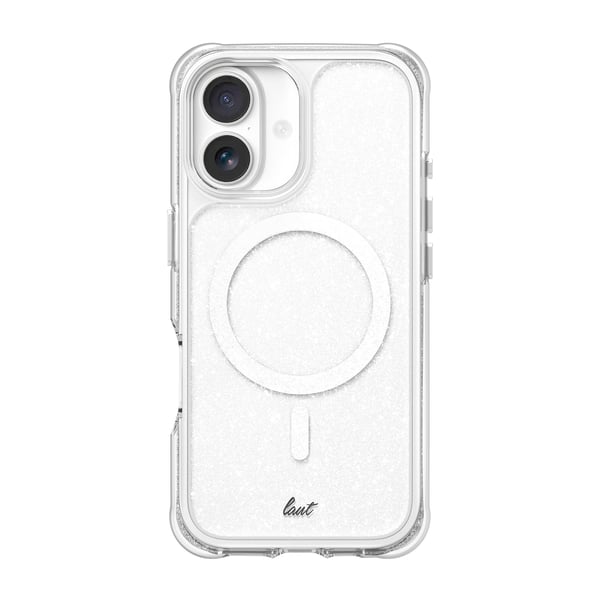 Miniatyrbillede 1 af 4: LAUT AERO SPARKLE mobiltelefon etui 16 cm (6.3") Cover Sølv, Transparent