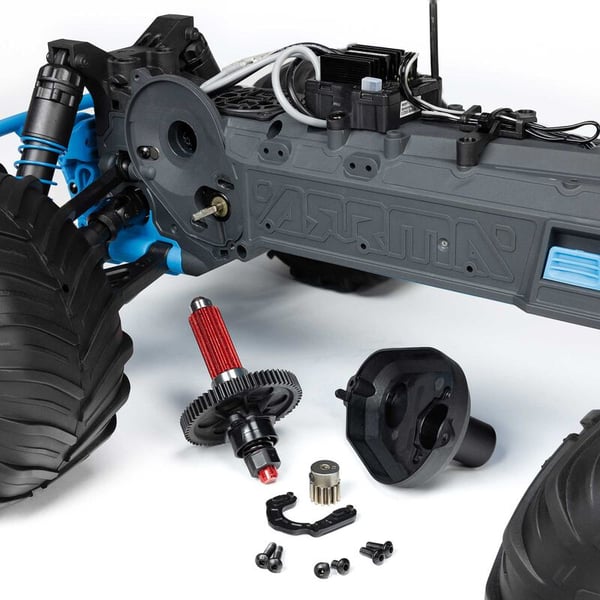 Miniatyrbillede 2 af 27: ARRMA Gorgon Mega 550 Radio-kontrolleret (RC) model Monster lasbil Elektrisk motor 1:10