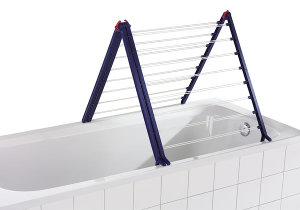 Leifheit Bathtub Dryer Pegasus V Duo Blå, Vit
