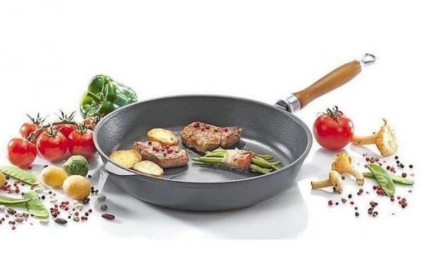 Karl Krüger 60028 stegepande Wok/Stirfry pande Rund