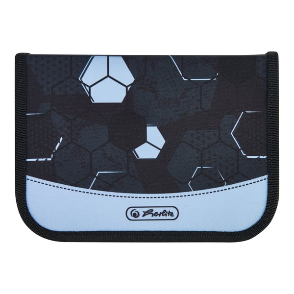 Herlitz SoftLight GREENline Cyber Soccer skolväskekombination Pojke Polyester Blå, Mörkblå