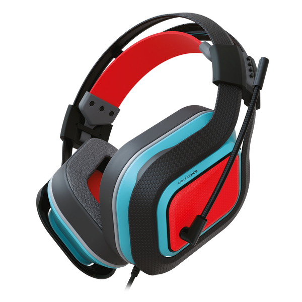 Gioteck HC9 Headset Ledningsført Spil Rød