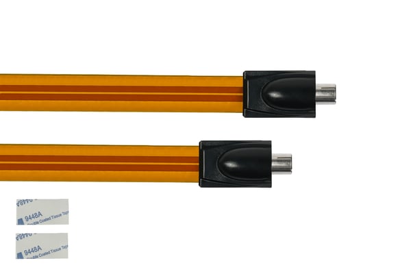 Miniatyrbillede 2 af 2: Alcasa S-FD26KK koaxial kabel 0,26 m IEC Orange