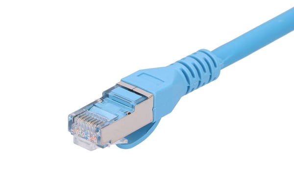 Miniatyrbillede 4 af 5: Extralink EX.6563 netværkskabel Blå 2 m Cat6a SF/UTP (S-FTP) Rund