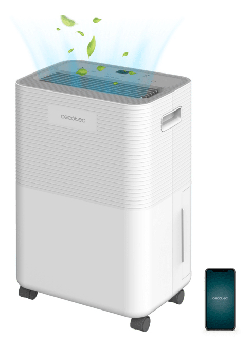 Cecotec BigDry 8000 2 L 17,5 dB 450 W Hvid