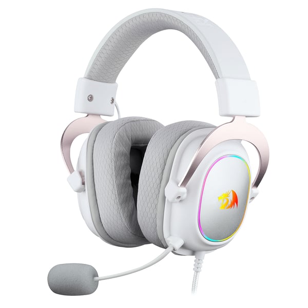 REDRAGON H510 ZEUS-X Headset Ledningsført Spil Hvid