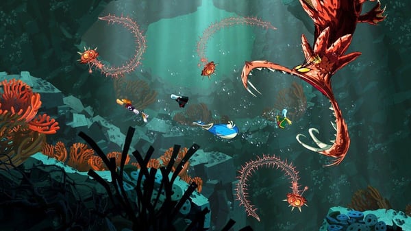 Miniatyrbild 7 av 22: Ubisoft Rayman Origins Standard Tyska, Engelska, Danska, Spanska, Franska, Ungerska, Italienska, Japanska, Polska, Portugisiska, Ryska, Tjeckiska PlayStation Vita