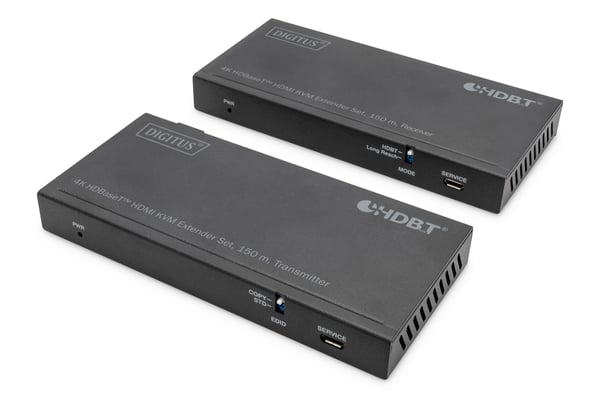 Pikkukuva 1 / 4: Digitus DS-55526 KVM -kytkin Lähetin & vastaanotin
