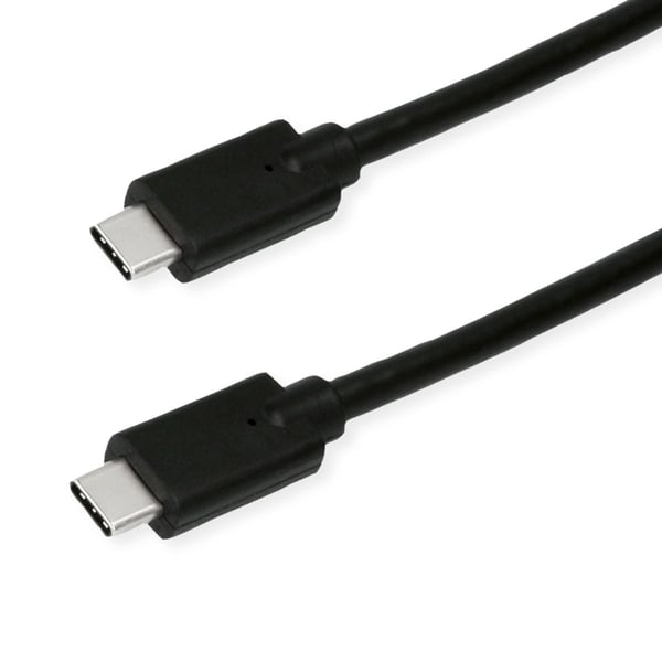ROLINE 11449072 USB-kabel USB 3.2 Gen 2x2 1,5 m USB C 20 Gbit/sek. 100 W Sort
