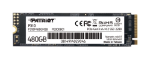Patriot Memory P310 480 GB M.2 PCI Express 3.0 NVMe