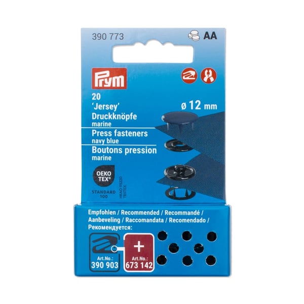 Pikkukuva 2 / 3: Prym Jersey Nepparikiinnitys