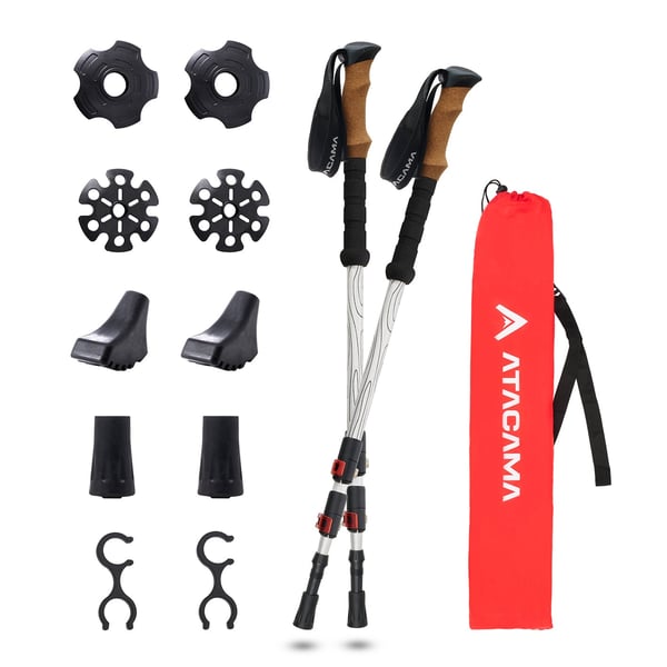 Atacama 15735 vandrestav Unisex Teleskopisk
