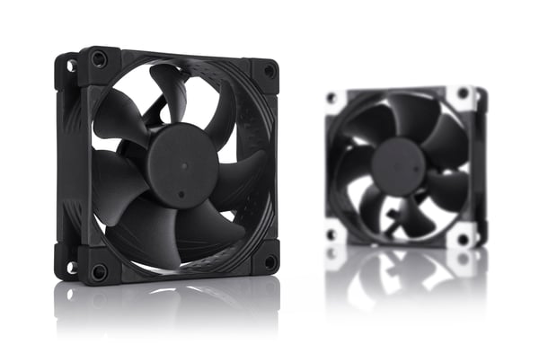 Miniatyrbillede 5 af 5: Noctua NF-A8 PWM CH.BK.S Computerkølesystem Computerkabinet Ventilator 8 cm Sort