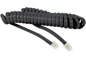 Dacomex 936650 telefonkablar 2 m Svart