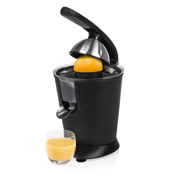 Princess 201853 elektrisk citruspress 160 W Svart, Rostfritt stål
