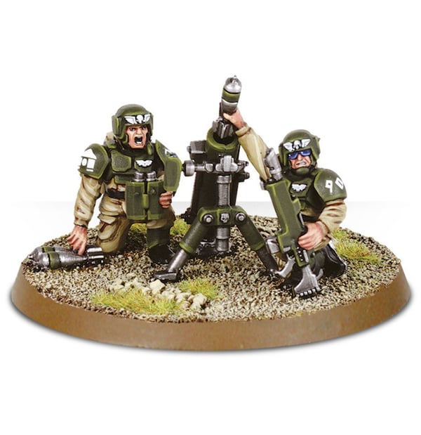 Games Workshop Cadian Heavy Weapon Squad