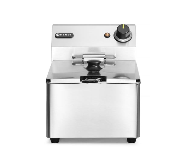 Miniatyrbild 1 av 5: Hendi 205815 fritös Single 6 l Fristående 3300 W Silver
