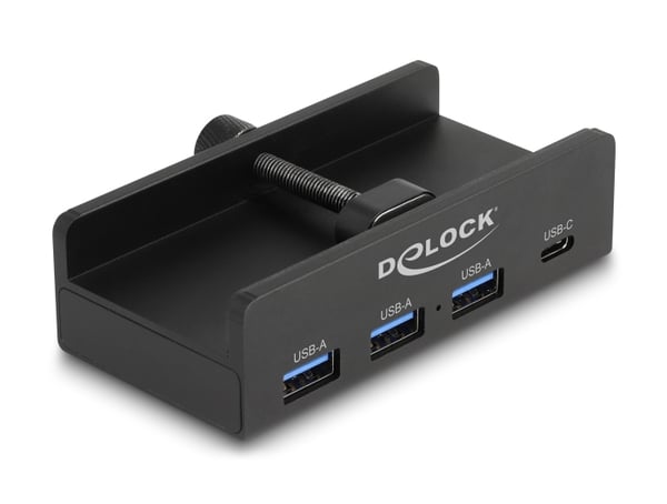 Pikkukuva 1 / 5: DeLOCK 64284 keskitin USB 2.0 Type-A 5000 Mbit/s Musta